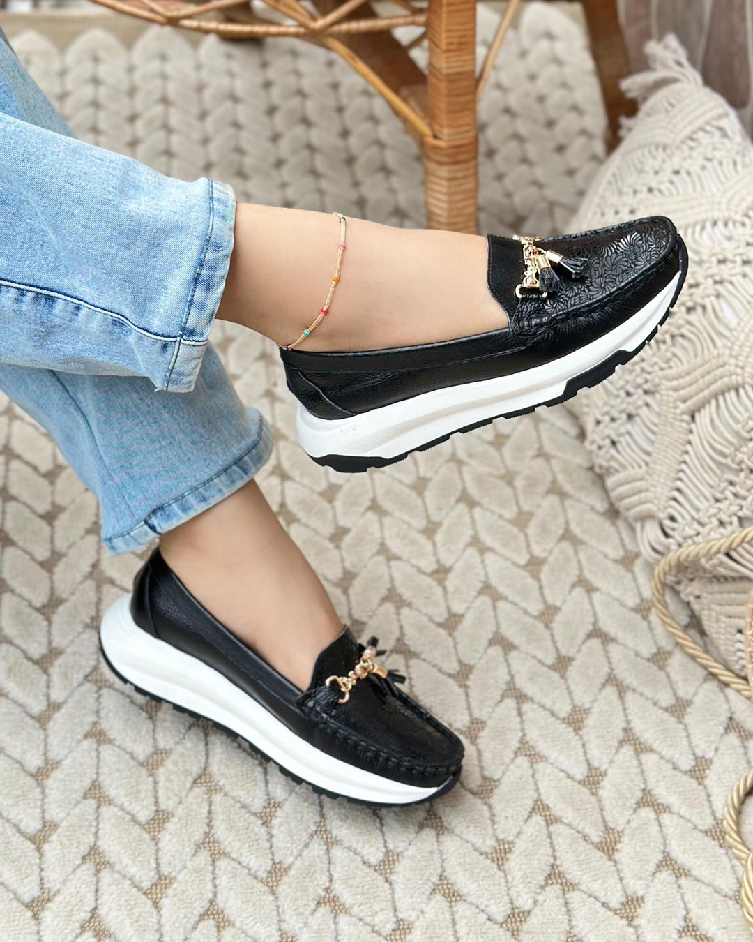MOCASIN CUERO