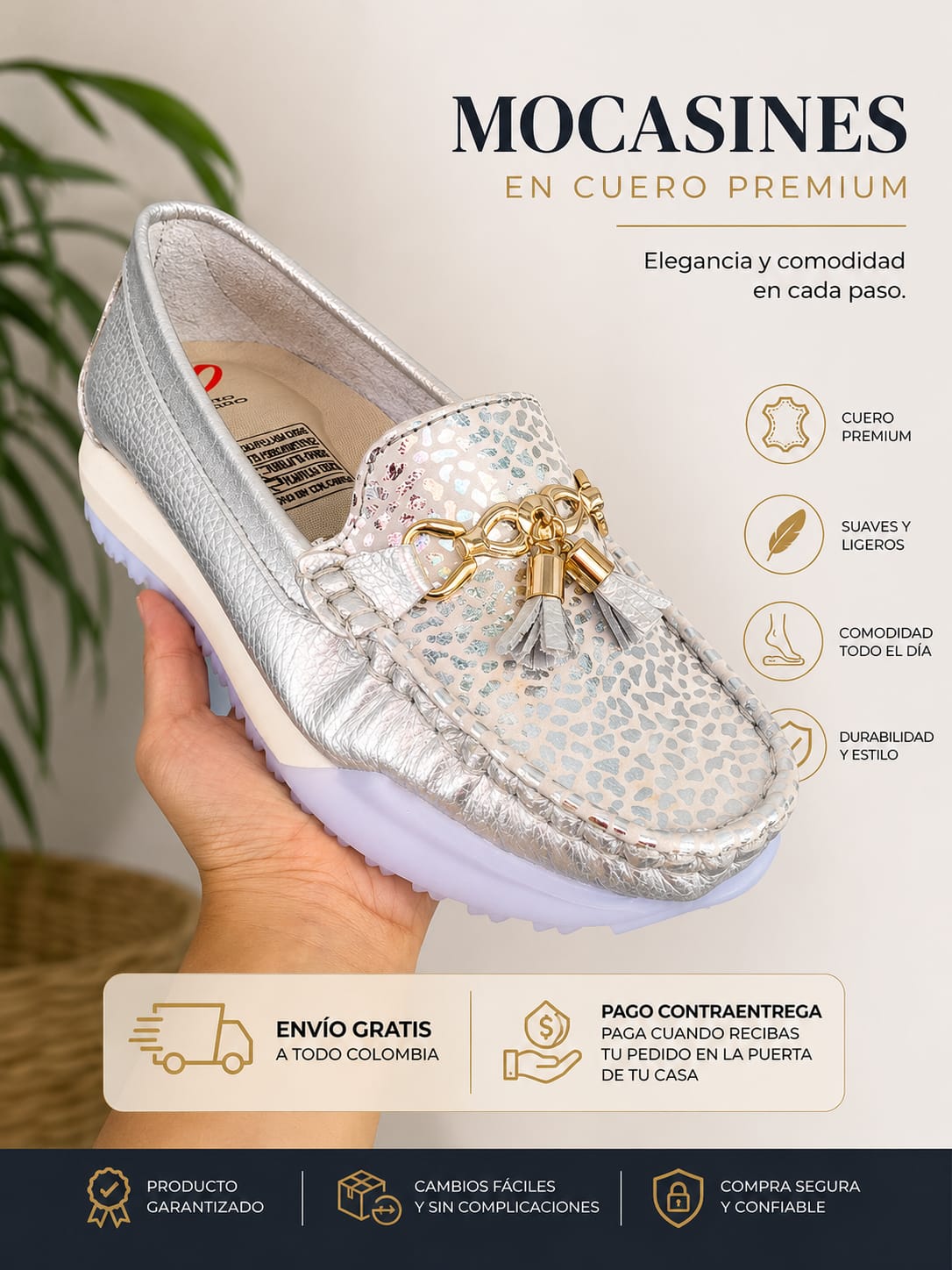 MOCASIN CUERO